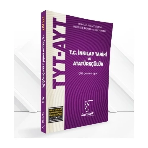 KAREKÖK TYT AYT İNKİLAP TARİHİ VE ATATÜRKÇÜLÜK ürün görseli 1