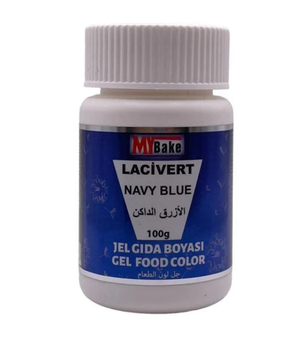 MY BAKE JEL GIDA BOYASI LACİVERT 100 GR ürün görseli 1