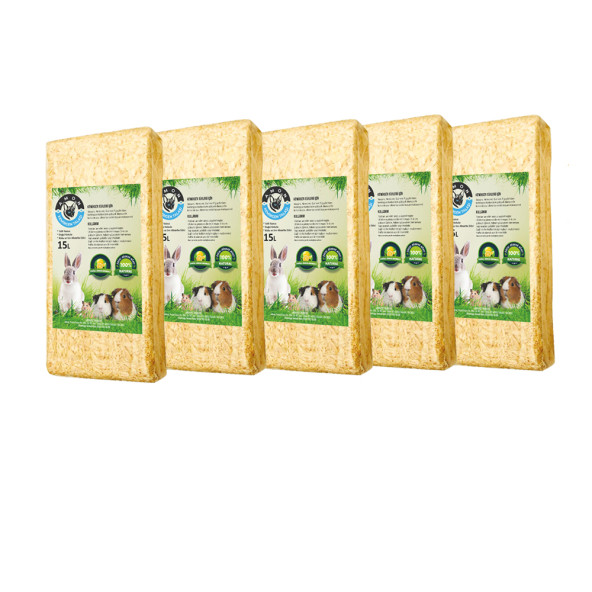 Amon Doğal Limon Kokulu Kemirgen Talaşı 15 Lt. 5Adet ürün görseli 1