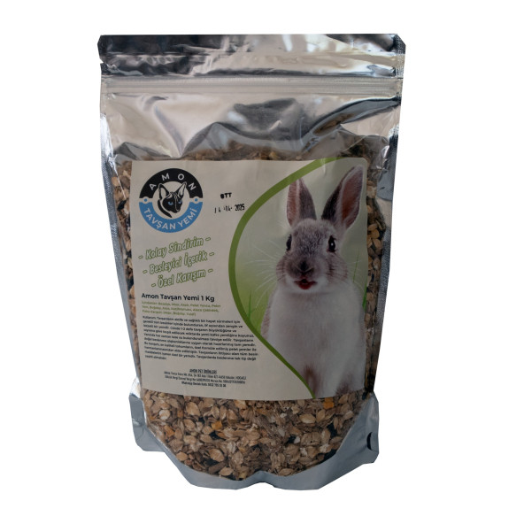 Amon Tavşan Yemi Ince Karışım 1 kg ürün görseli 1