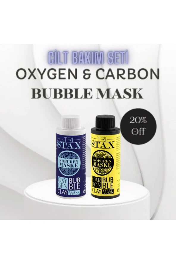 TRISTAX Oksijen & Carbon Cilt Bakım Seti ürün görseli 1