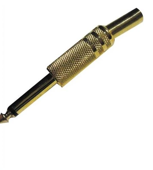 Wellhise 6,3Mm Mono Jack Gold ürün görseli 1