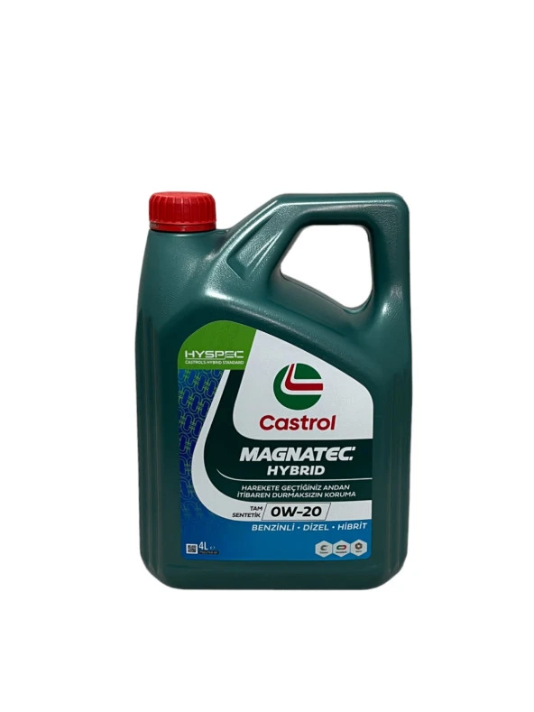 Castrol Magnatec 0W-20 Tam Sentetik Motor Yağı 4 Litre ürün görseli 1