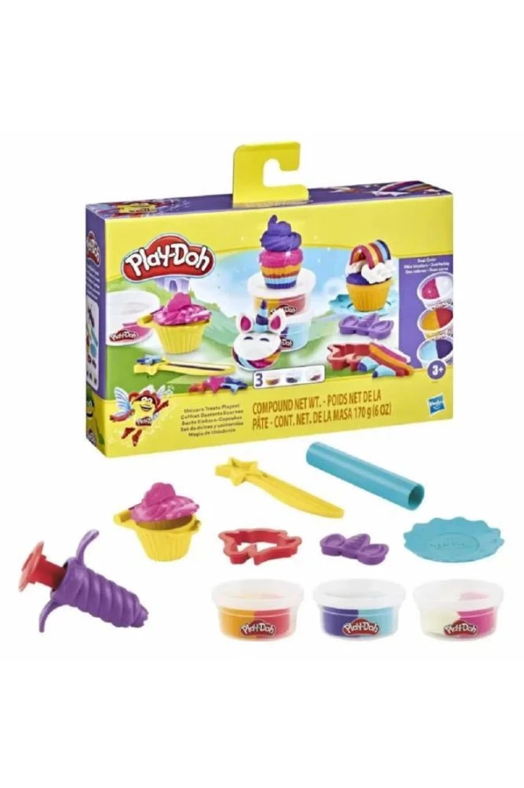 Hasbro Playdoh Unicorn Treats Playset F3617 ürün görseli 1