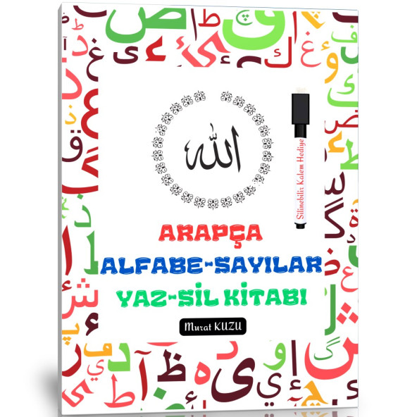 Arapça Alfabe-Sayılar YAZ-SİL Kitabı ürün görseli 1