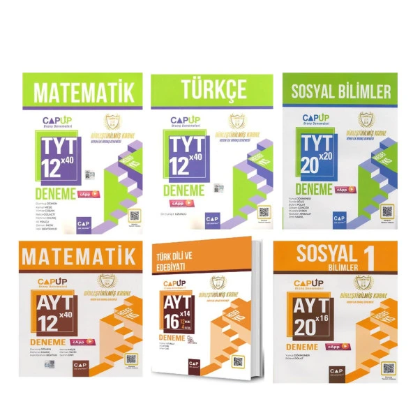 Çap Yayınları TYT AYT Eşit Ağırlık Deneme Seti ürün görseli 1