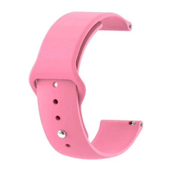 Winex 42-49mm Yeni Nesil Apple Uyumlu Akıllı Saat Kordonu Silikon Pembe ürün görseli 1