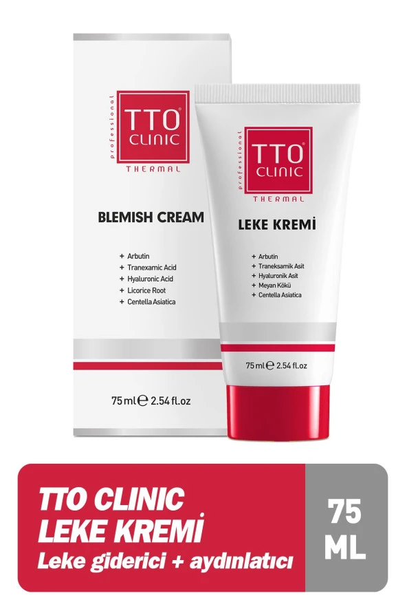 Tto Clinic Leke Kremi 75 Ml - Resim 2