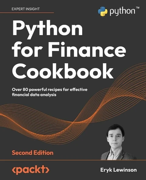 Python for Finance Cookbook Over 80 powerful recipes for effective financial data analysis 2nd ed. Eryk Lewinson ürün görseli 1