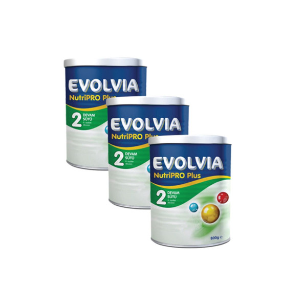 EVOLVİA NUTRİPRO PLUS 2 NO 800 GR X 3 ADET ürün görseli 1