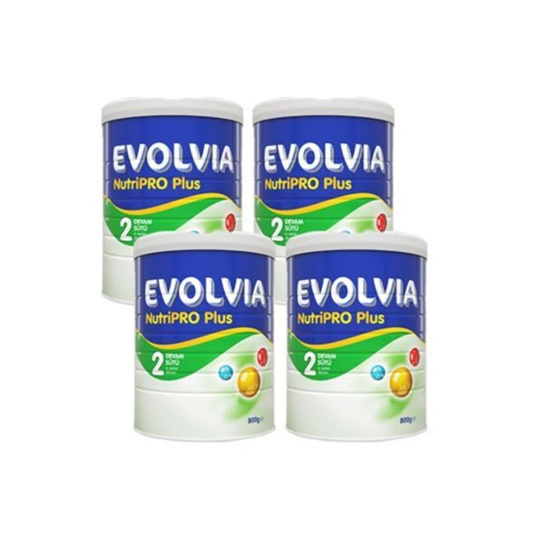 Evolvia Nutripro Plus 2 Bebek Devam Sütü 800gr 4'lü Paket ürün görseli 1