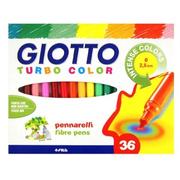 GİOTTO TURBO COLOR 36 RENK ürün görseli 1