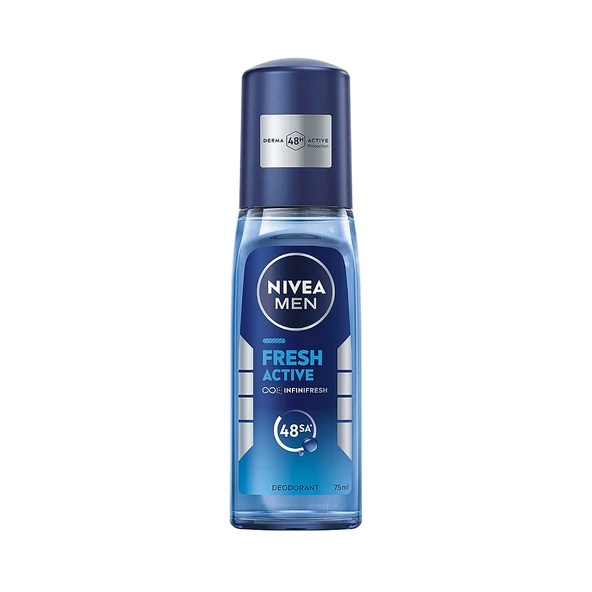 Nivea Men Fresh Active Deodorant 75ml ürün görseli 1