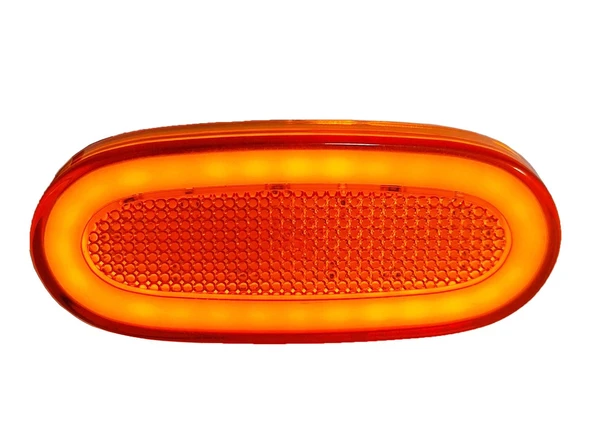 Sarı Oval Lamba Led Neon ürün görseli 1