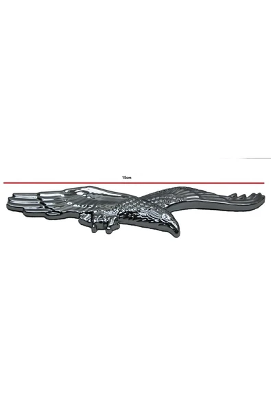 Araba Sticker Krom Kuş Model 2'li - Resim 3