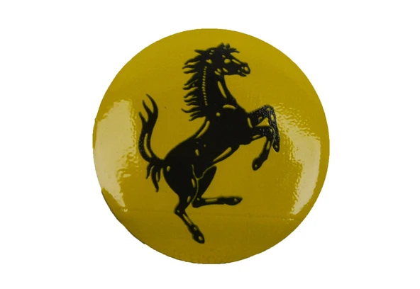 Jant Göbek Arma Ferrari Sticker 4'lü Set ürün görseli 1