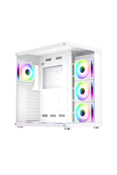 DFS Gaming White CORKI-RYZEN 7 7800X3D-RTX4070-B650M-1TB M.2-32GB DDR5-OYUNCU BİLGİSAYARI ürün görseli 1