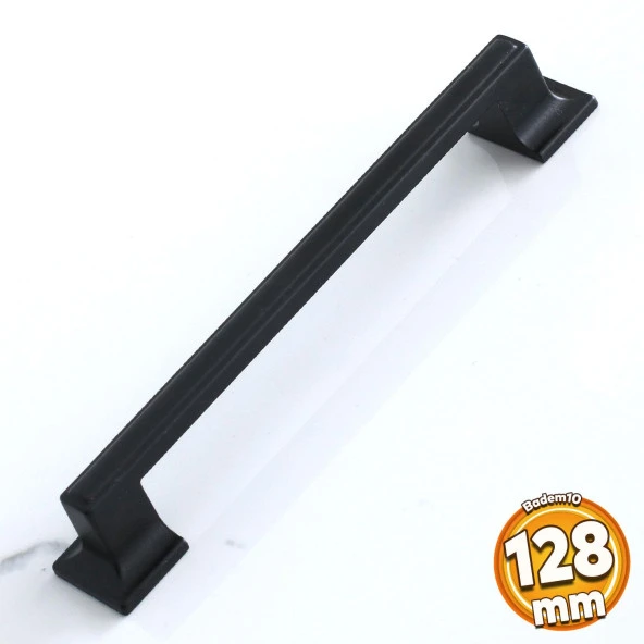 Gama 128 mm Siyah Kulp Metal Mutfak Mobilya Çekmece Dolabı Dolap Kulpları Kapak Kulbu Kulpu 12.8 cm ürün görseli 1