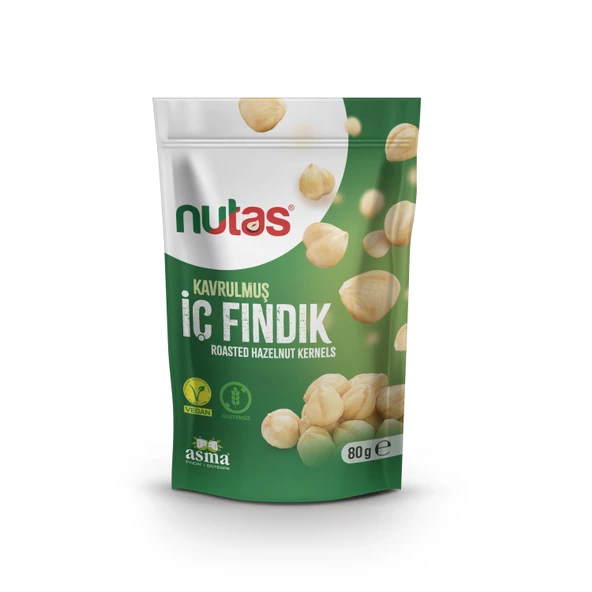 Nutas Kavrulmuş İç Fındık - 80g Doypack ürün görseli 1