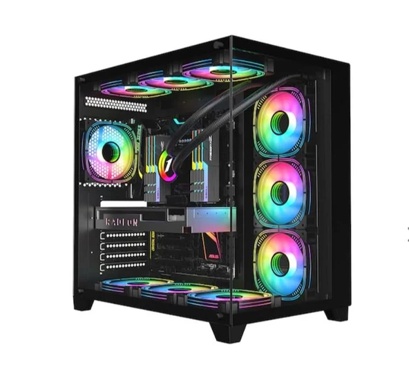 DFS Gaming TITAN MUNDO-RYZEN 5 7600X-RTX4070SUPER-B650M-1TB M.2 NVME 32GB DDR5 RAM OYUNCU BİLGİSAYARI ürün görseli 1