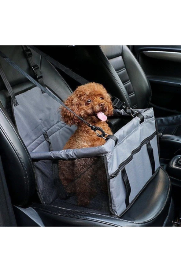 Araç Oto Ön Koltuk Evcil Hayvan Kedi Ve Köpek Seyahat Taşıma Çantası Puseti Koruyucu Çanta ürün görseli 1