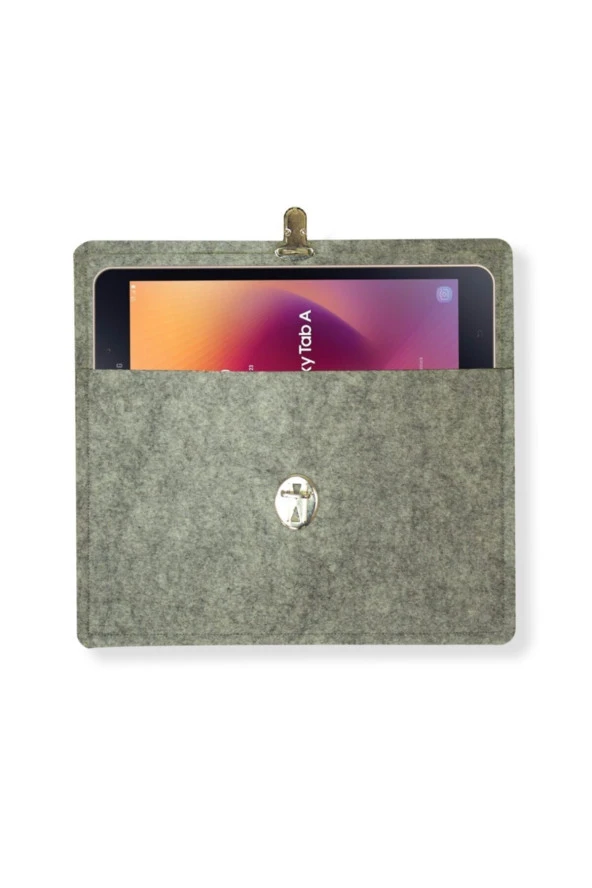 Keçe Tablet Koruyucu Çanta Cüzdan Tablet Kılıfı ürün görseli 1