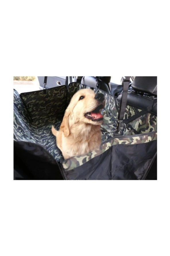 Koltuk Sıvı Su Geçirmez Kumaş Araba Oto Araç Arka Koltuk Kedi Köpek Için Koltuk Örtüsü Kılıfı Havuzu ürün görseli 1