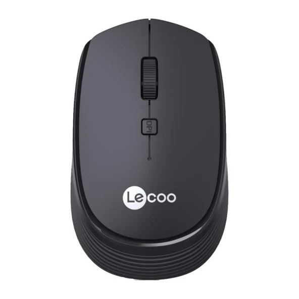 Lenovo Lecoo WS202 Kablosuz Mouse Siyah ürün görseli 1