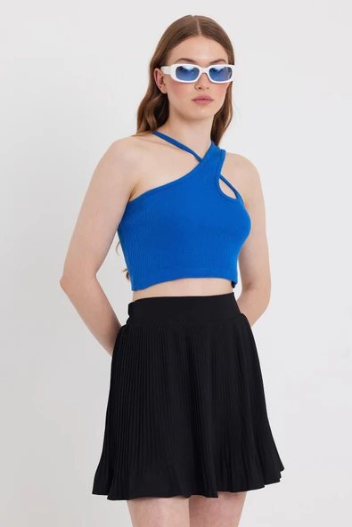 Kadın Askılı Crop Kaşkorse   Saks ürün görseli 1