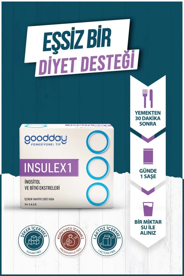 Goodday İnsulex 1 30 Saşe - Resim 4