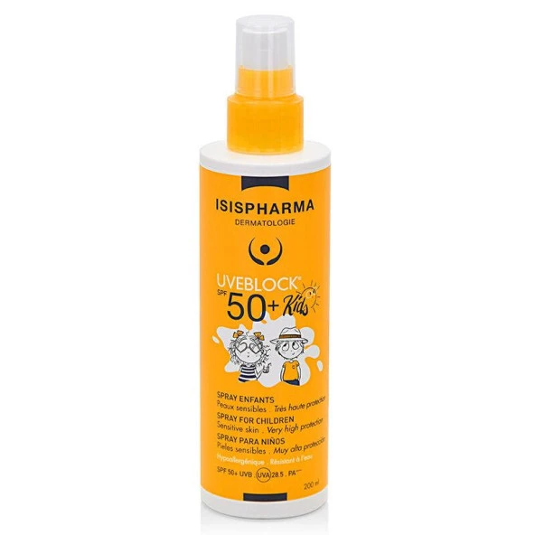 Isis Pharma Uveblock SPF 50+ Spray For Children 200 ml ürün görseli 1