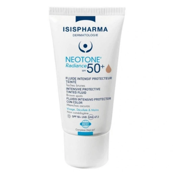 Isıs Pharma Neotone Radiance Spf50+ Medium 30ml | Leke Görünümü Azaltan ürün görseli 1