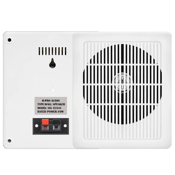 Nwork Wall Eco-6 Sütun Hoparlör 16Cm 10 Watt Trafolu Beyaz 1 Adet ürün görseli 1
