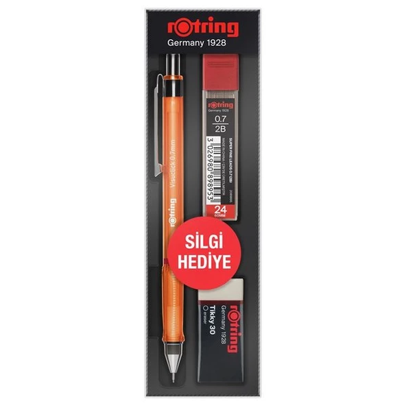 Rotring Visuclick Versatil Kalem Seti 0.7 Mm - Turuncu ürün görseli 1