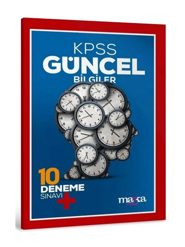 Marka KPSS Güncel Bilgiler 10 Deneme İlaveli Marka Yayınları ürün görseli 1