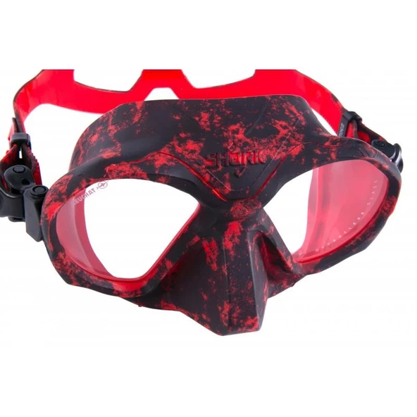 BEUCHAT Maske SHARK CAMO Kamuflaj - Resim 5