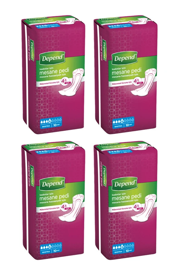 Depend Lohusa Pedi Büyük Boy 4 Paket 40 Adet ürün görseli 1