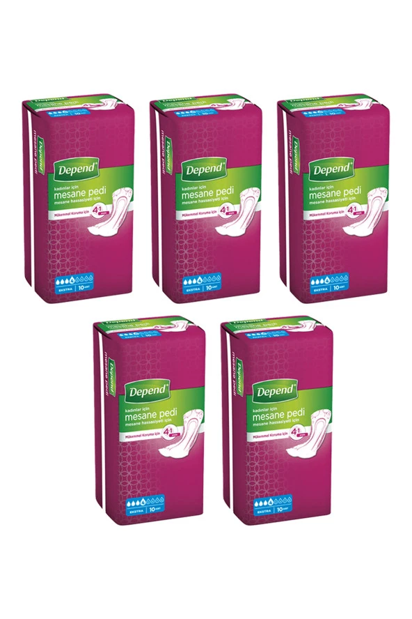 Depend Lohusa Pedi Büyük Boy 5 Paket 50 Adet ürün görseli 1
