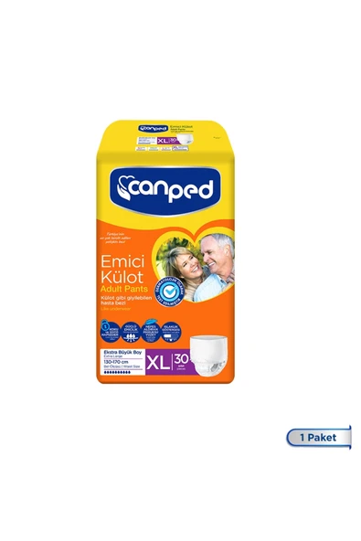 Canped Emici Külot Extra Büyük Boy Large 30 Lu ürün görseli 1