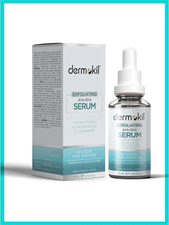 Dermokil Exfoliating Aha+Bha Niacinamide Serum 30 ml ürün görseli 1