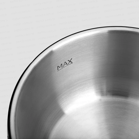 Nehir Silver Matik 7+4 Litre Düdüklü Tencere Seti - Resim 4