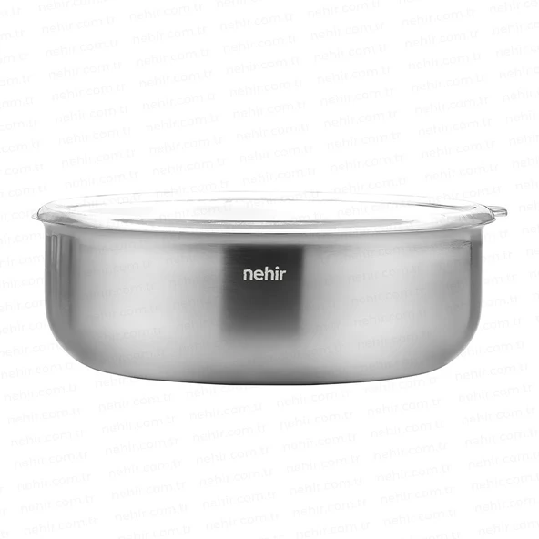 Nehir Silver Çelik 6 Parça Saklama Kabı - Resim 2