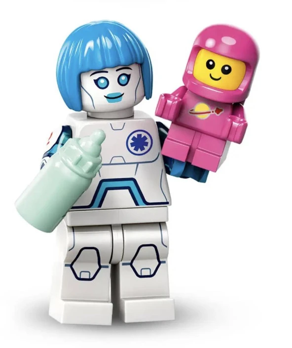 Lego Minifigür 71046 - Seri 26 -  6 Nurse Android ürün görseli 1