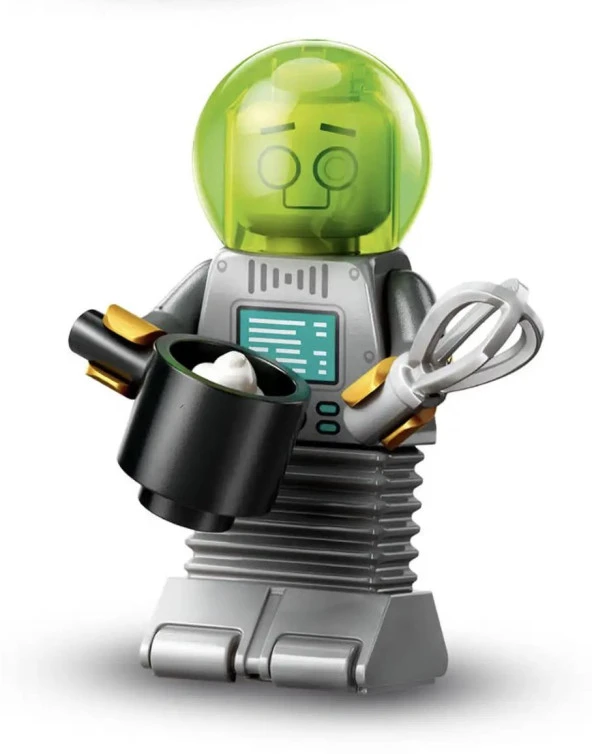 Lego Minifigür 71046 - Seri 26 -  9 Robot Butler ürün görseli 1