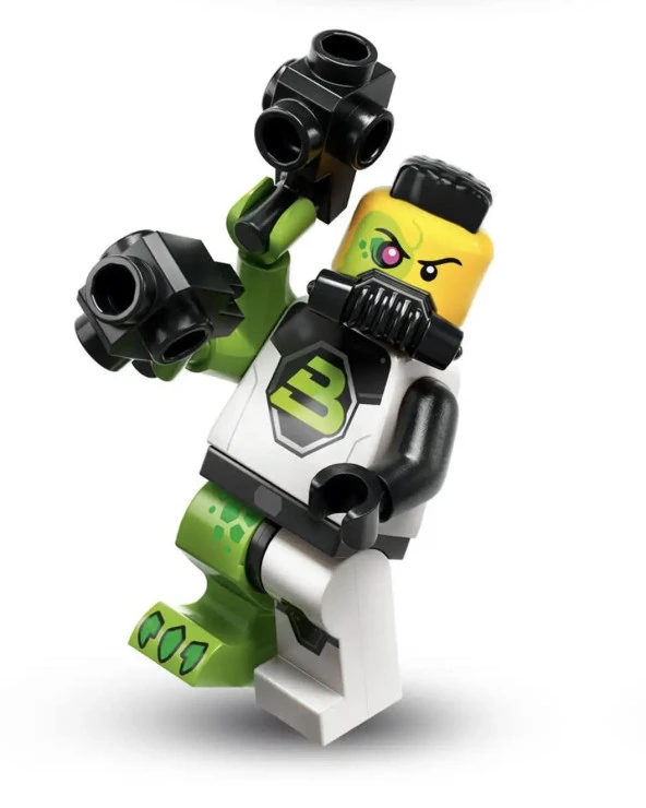 Lego Minifigür 71046 - Seri 26 - 12 Blacktron Mutant ürün görseli 1