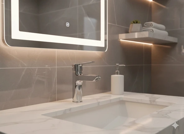 GÜVEN 9601 SAFİR MİX LAVABO BATARYASI ürün görseli 1