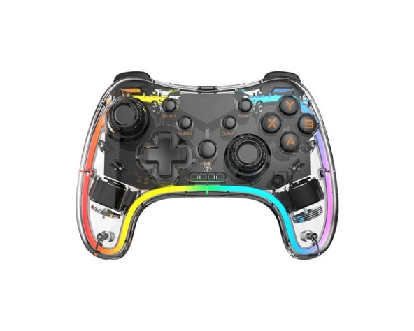 Frisby FGP-3856BT Android-IOS-PC Windows-P4-P3-Nintendo Bluetooth Kablosuz RGB Işıklı Game Pad ürün görseli 1