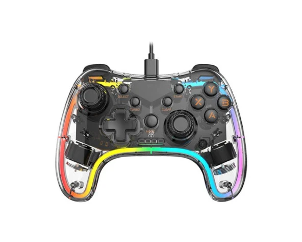 Frisby FGP-3852KT Usb Android Tv Pv-Ps3 Nintendo RGB Işıklı Game Pad ürün görseli 1