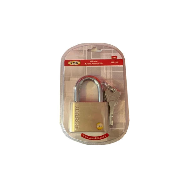 Ymk Krom Asma Kilit 60MM ürün görseli 1