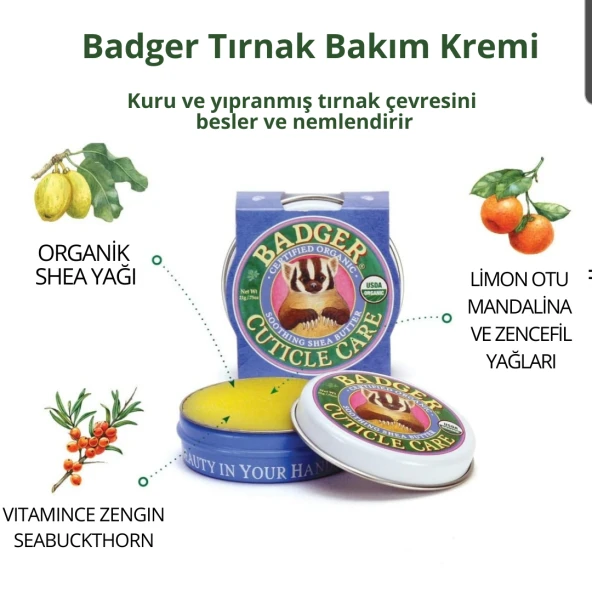 Badger Tırnak Bakım Kremi 21 gr ürün görseli 1